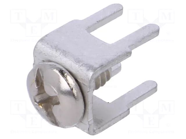 Terminal: screw terminal; THT,screw terminal; silver; 7x5mm KEYSTONE KEYS7701