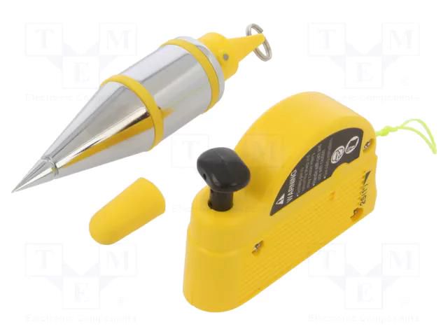 Plumb with a rope; 3m; PLUMB-RITE TAJIMA TJ-PZB300Y/D1