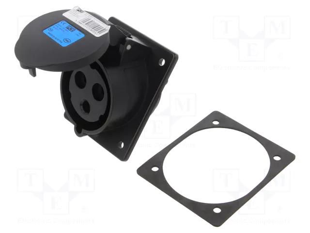 Connector: AC supply 3-phase; socket; female; 32A; 230VAC; IP44 PCE 423-6X