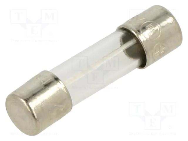 Fuse: fuse; 3.5A; 125VAC; quick blow; cylindrical,glass; 5x20mm BEL FUSE 5MF-3.5-R