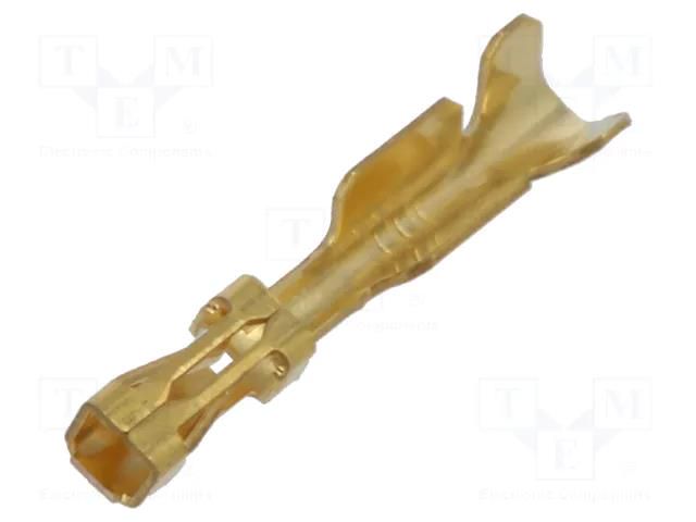 Contact; female; tinned; 0.2÷0.6mm2; 24AWG÷20AWG; bulk; crimped TE Connectivity 86016-2