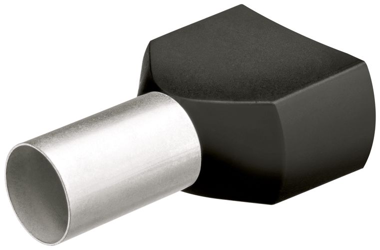 KNIPEX 97 99 373 Twin wire ferrules with plastic collar 200 pieces each  97 99 373 4003773076643