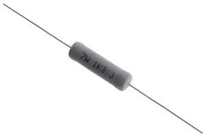 RES, 1K3, 7W, AXIAL, METAL OXIDE ROX7J1K3