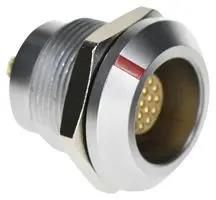 CONNECTOR, FLO, K-SERIES, SIZE 2, 12, PANEL F H/NUT 97AC7310 FLKD-12EGFS-GCP-001
