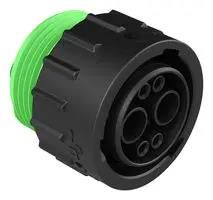 PLUG, SIZE 18, 6 POSTIONS, SOCKET, WIDE THREAD  STANDARD DIA. SEAL AHDP06-18-06SN-WTA