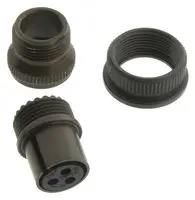 CIRCULAR CONNECTOR PLUG SIZE 14S, 3 POSITION, CABLE MS3106A14S-1S.