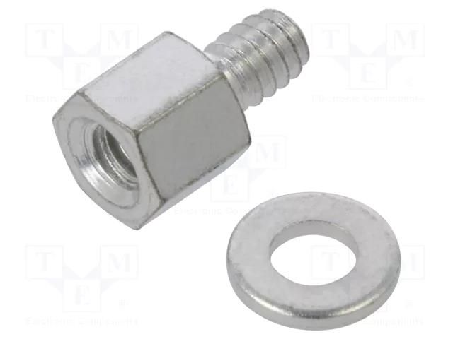 Screw for D-SUB 863001019TLF AMPHENOL COMMUNICATIONS SOLUTIONS 863001019TLF