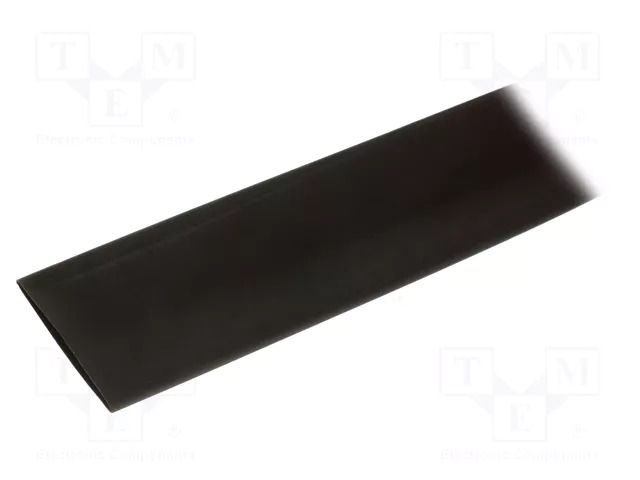 Heat shrink sleeve; glueless,flexible; 2: 1; 50.8mm; L: 1.2m; black TE Connectivity RNF-100-2-0-STK