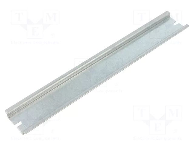 DIN rail; steel; zinc; L: 226mm; W: 35mm; TS35 FIBOX TRH24