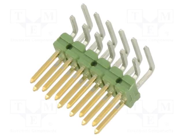Connector: pin strips; pin header; male; PIN: 12; AMPMODU MOD II TE Connectivity 825457-6