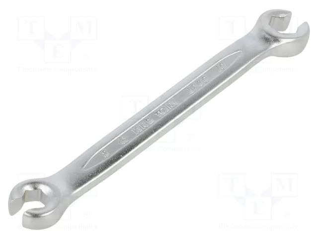Wrench; for brake lines; 8mm,10mm; Chrom-vanadium steel; L: 130mm KING TONY KT-19300810