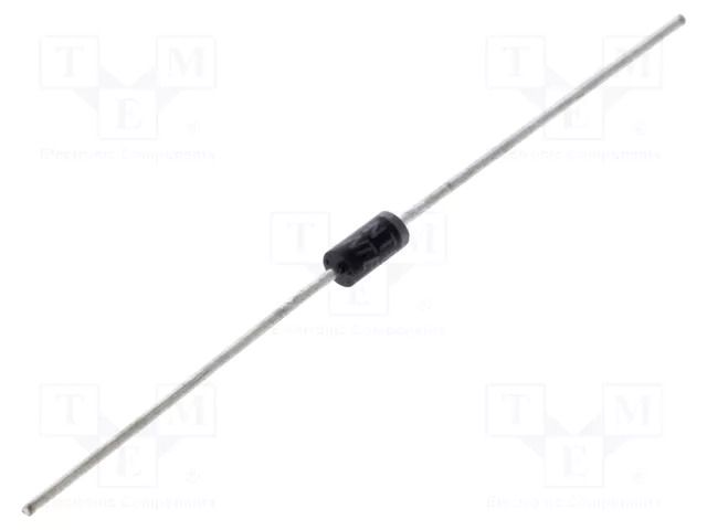 Diode: rectifying; THT; 600V; 1A; Ifsm: 30A; DO41; Ufmax: 1.1V NTE Electronics NTE116