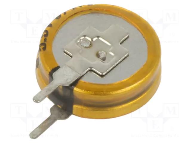 Supercapacitor; THT; 470mF; 5.5VDC; Ø12x4.8mm; Leads: V type Viking SC5V5V474Z