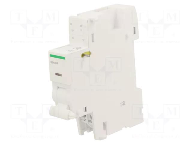 Shunt release; for DIN rail mounting; 110÷415VAC; 110÷130VDC SCHNEIDER ELECTRIC A9A26946