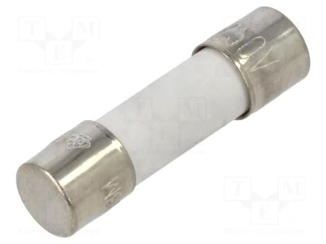 Fuse: fuse; 630mA; 250VAC; quick blow; ceramic; 5x20mm; FCD; brass OPTIFUSE FCD-630MA