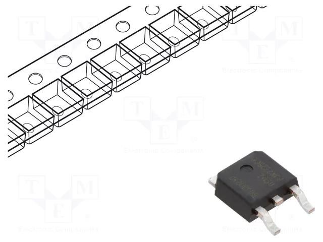 Transistor: NPN; bipolar; 400V; 4A; 80W; DPAK WeEn Semiconductors BUJ302AD.118