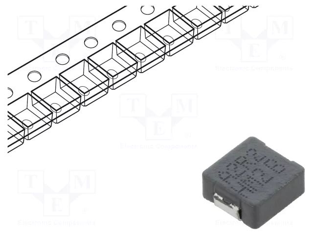 Inductor: wire; SMD; 680nH; Ioper: 15.5A; 5mΩ; ±20%; HCMA0703 EATON ELECTRONICS HCMA0703-R68-R
