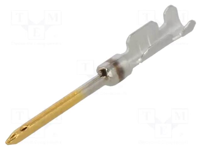 Contact; male; 22 DF; HDP-22; 0.08÷0.4mm2; 28AWG÷22AWG; bulk TE Connectivity 1658670-4