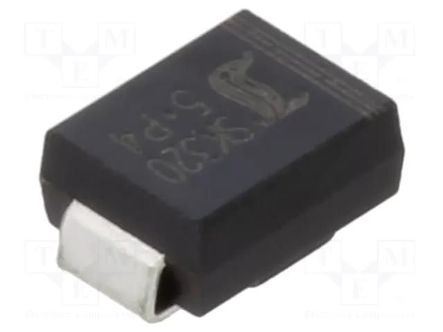 Diode: Schottky rectifying; SMB; SMD; 200V; 3A; reel,tape DIOTEC SEMICONDUCTOR SK320SMB-DIO
