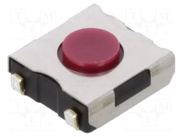 Microswitch TACT; SPST-NO; Pos: 2; 0.05A/12VDC; SMT; 2.55N; 2.5mm ALPS SKHUAME010