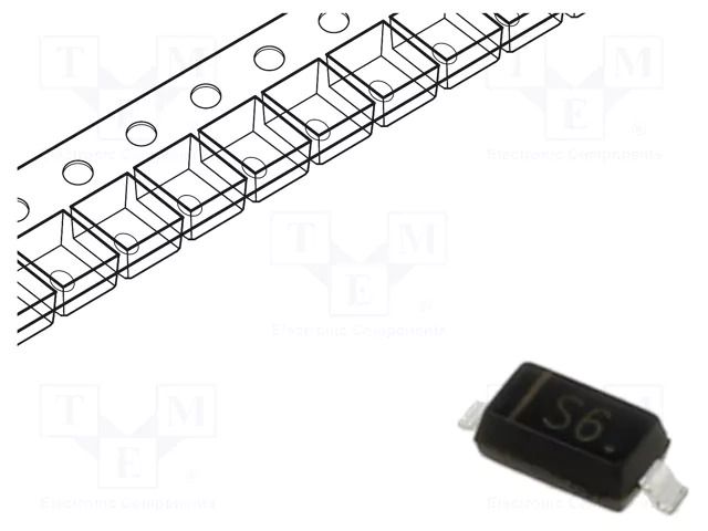 Diode: Zener; 0.5W; 13V; SMD; reel,tape; SOD123; single diode; 0.5uA MICRO COMMERCIAL COMPONENTS MMSZ5243B-TP