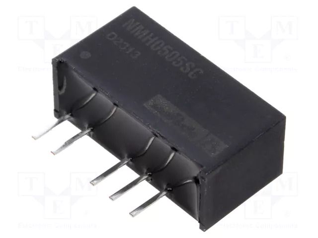 Converter: DC/DC; 2W; Uin: 4.5÷5.5VDC; Uout: 5VDC; Uout2: -5VDC; SIP Murata Power Solutions NMH0505SC