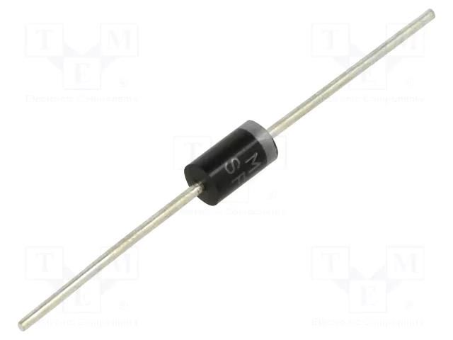 Diode: rectifying; THT; 200V; 5A; reel,tape; Ifsm: 150A; DO201AD MICRO COMMERCIAL COMPONENTS SF54G-TP