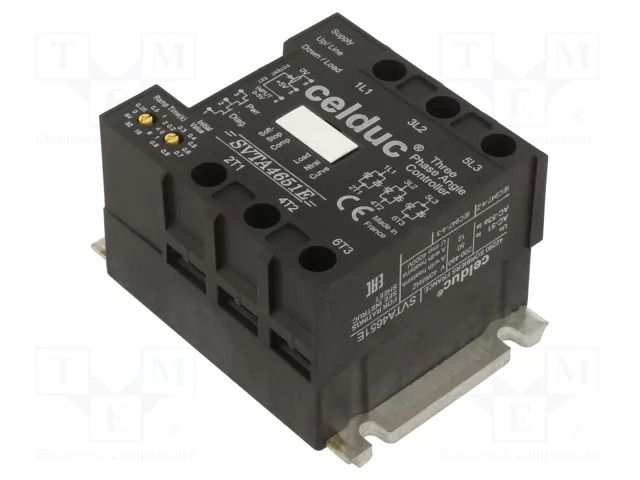 Relay: solid state; 50A; Uswitch: 200÷480VAC; 3-phase; -40÷90°C CELDUC SVTA4651E