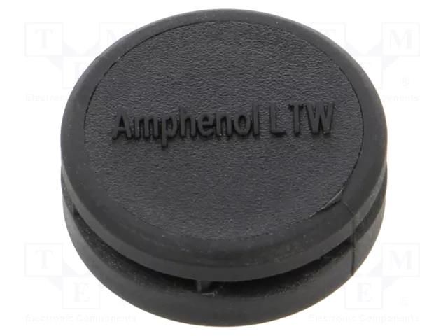 Pressure compensation device; IP68,IP69K; Kit: O-ring gasket AMPHENOL VENT-PQ1NBK-N8001
