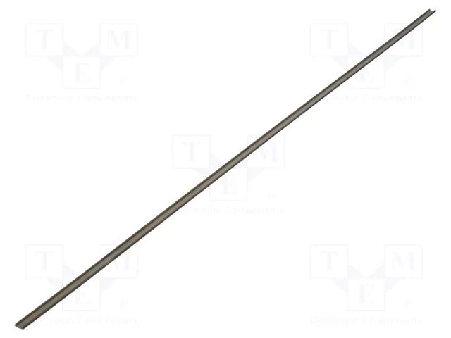Cover for LED profiles; black; 1m GTV Poland GTV-OSCLGLAXM-BK-1