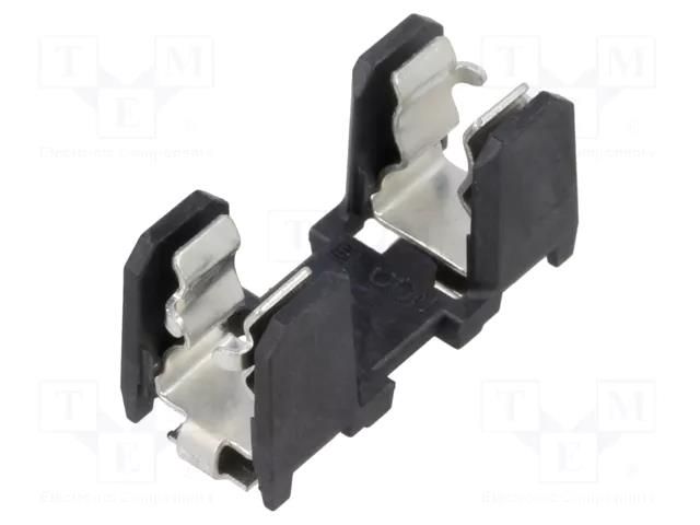 Fuse holder; SMT; -40÷85°C; 10A; thermoplastic; UL94V-0; black SCHURTER 0031.8265
