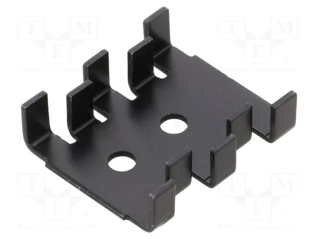 Heatsink: extruded; U; SOT32,SOT93,TO126,TO218,TO220,TO247,TOP3 SEIFERT ELECTRONIC KL-163/SW