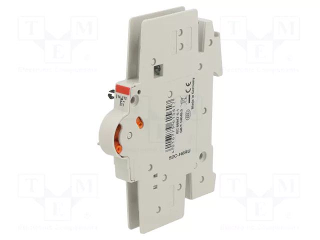 Auxiliary contacts; Contacts: SPDT; S200U,S200UDC,S200UP,SU200M ABB S2C-H6RU