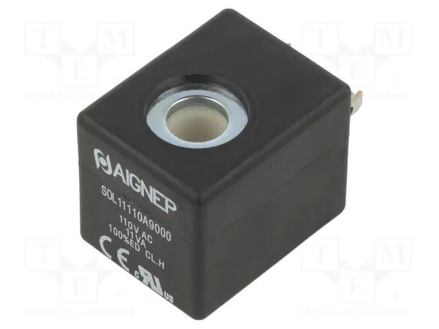 Coil for solenoid valve; IP65; 115VAC; 11VA; 10mm PNEUMAT FLSOL11110A9000