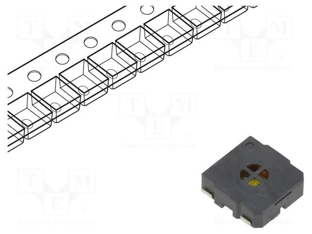 Loudspeaker; miniature,mylar,general purpose; 700mW; 8Ω Cre-sound Electronics LSI131340BT-08-105