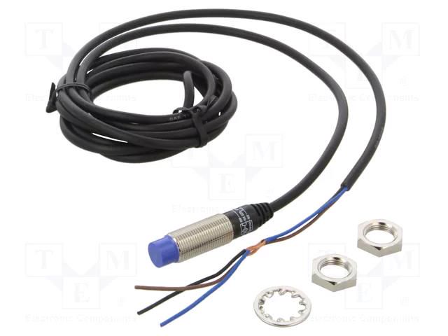 Sensor: inductive; OUT: PNP / NO; 0÷8mm; M12; Connection: lead 2m AUTONICS PRD12-8DP