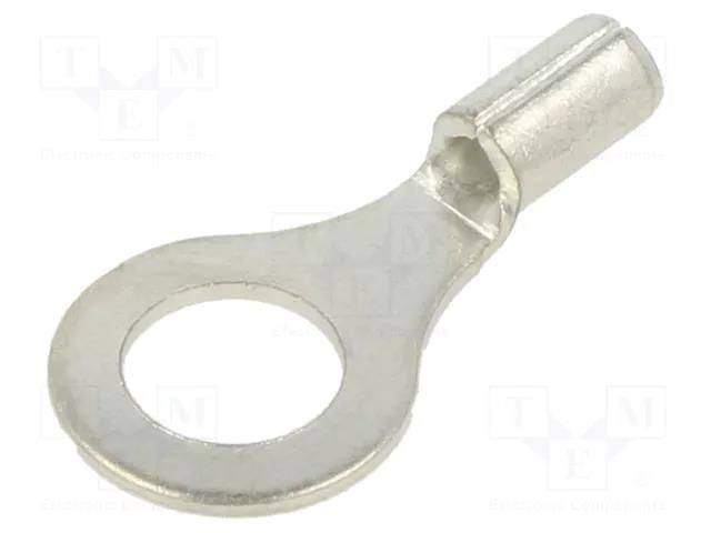 Tip: ring; crimped; for cable; non-insulated; tinned; copper alloy PANDUIT P14-14R-M