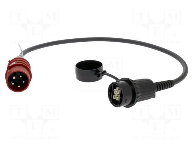 Cable: eMobility; 1x0.5mm2,5x2.5mm2; 440V; 11kW; IP44; three-phase LAPP LAPP-5555923003