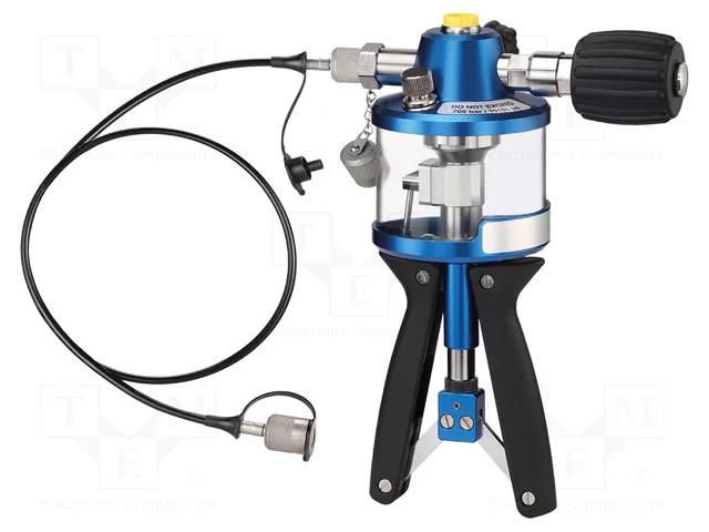 Pneumatic test pump; 255x255x85mm; G 1/4"; 0÷700bar SIKA EPPM700EBL0003