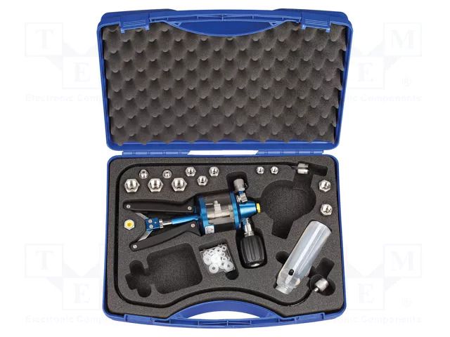 Pneumatic test pump; 255x255x85mm; G 1/4"; 0÷1000bar SIKA EPPM1K00BL0002