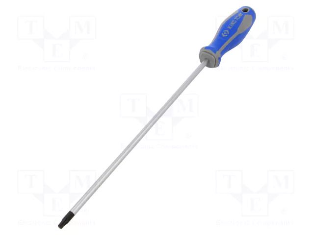 Screwdriver: standard; Torx®; TX25; 250mm KING TONY KT-14232510