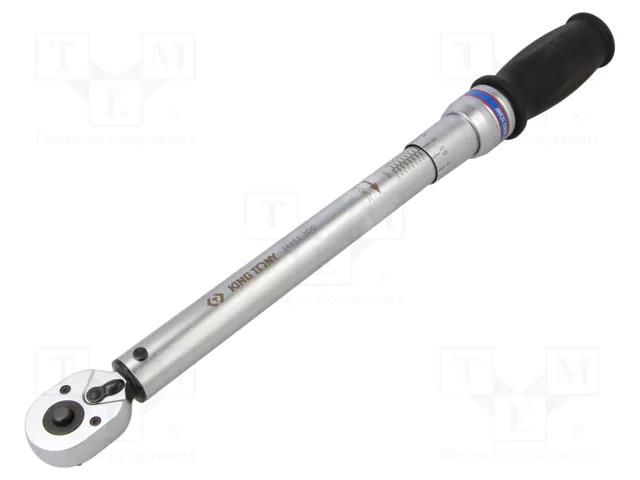 Wrench; torque; 20÷100Nm; Mounting: 1/2"; with button KING TONY KT-34462-3DG