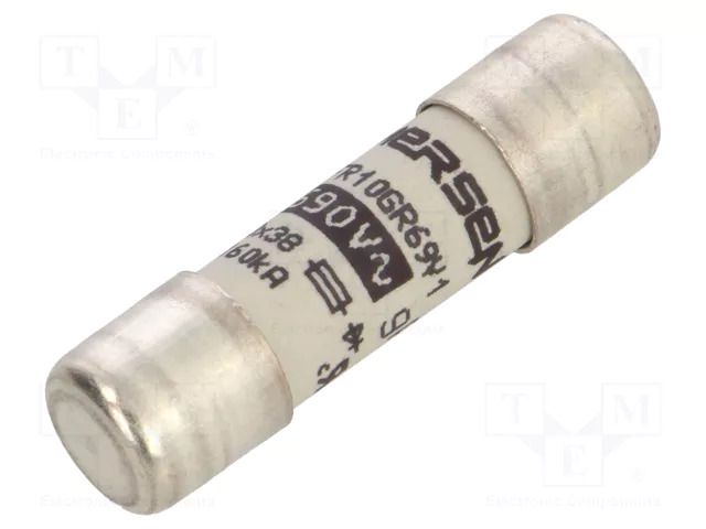 Fuse: fuse; 1A; 690VAC; gR; ceramic,cylindrical,industrial MERSEN L1014563