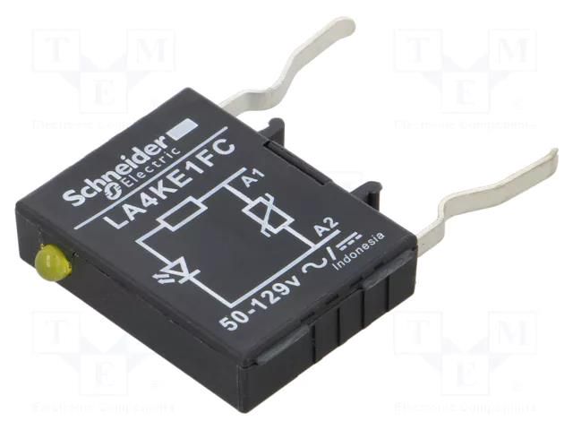 Surge arrester; 50÷129VAC; 50÷129VDC SCHNEIDER ELECTRIC LA4KE1FC