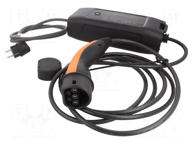 Charger: eMobility; 1x0.5mm2,3x2.5mm2; 230V; 2.3kW; IP44; 6m; 10A LAPP LAPP-5555921001