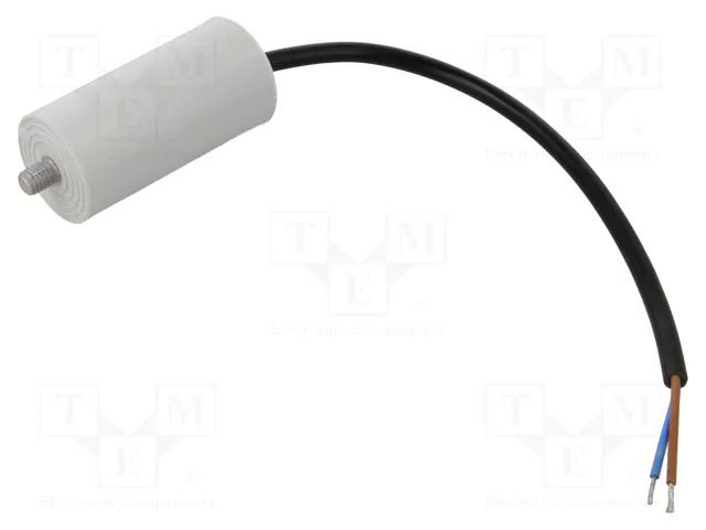 Capacitor: polypropylene; motors, run; 10uF; 470VAC; Ø35x71.5mm KEMET C274ACF5100LF0J