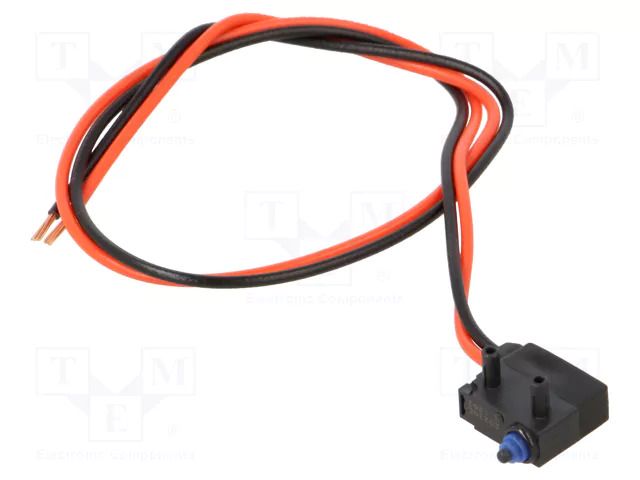 Microswitch SNAP ACTION; 0.1A/125VAC; 2A/12VDC; without lever OMRON Electronic Components D2HW-BL202MR