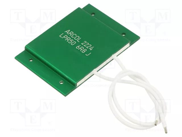Resistor: power; screw; 6.8Ω; 50W; ±5%; LPR; 50x75x5.7mm ARCOL/OHMITE LPR50-6R8-J