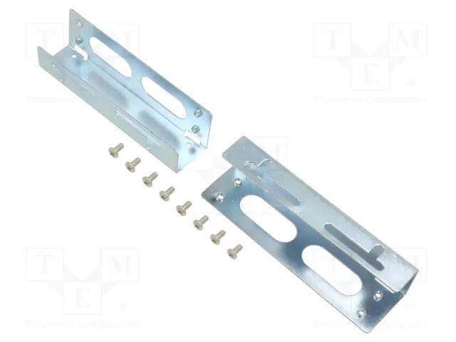 Hard discs housing: 3,5"; fits in 5,25" drive bay; metal; silver GEMBIRD MF-543