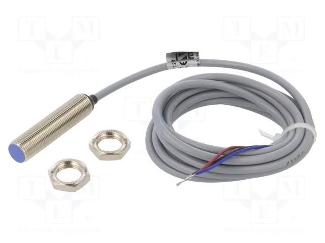 Sensor: inductive; OUT: PNP / NO; 0÷6mm; M12; Connection: cables; 2m SELS PCID6ZPWM12502M